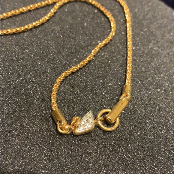 Swarovski gold plated necklace - Picture 2 of 3